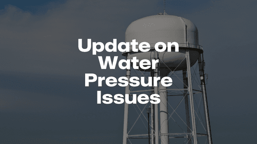 UpdateonWaterPressureIssues