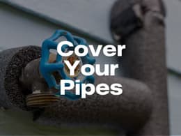 Freeze Warning - Wrap your Pipes!